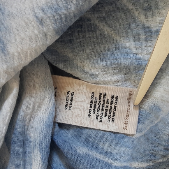 Soft Surroundings Button Down Shirt 💖💖💖NWOT - Picture 6 of 6